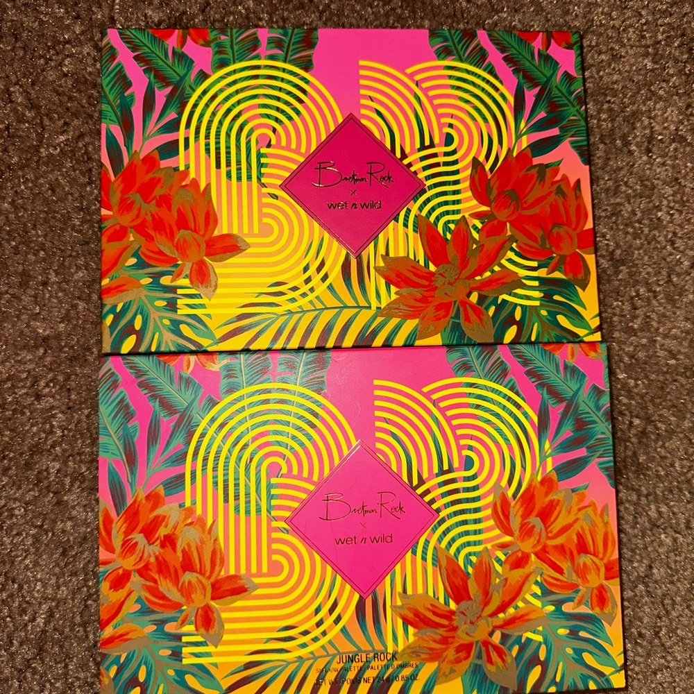 Wet n Wild Jungle Rock Palette with Tropical Hues